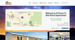 Desktop Screenshot of elpasomobilehomes.com
